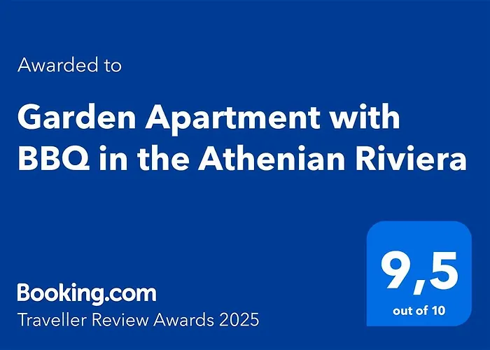 Garden Apartment With Bbq In The Athenian Riviera