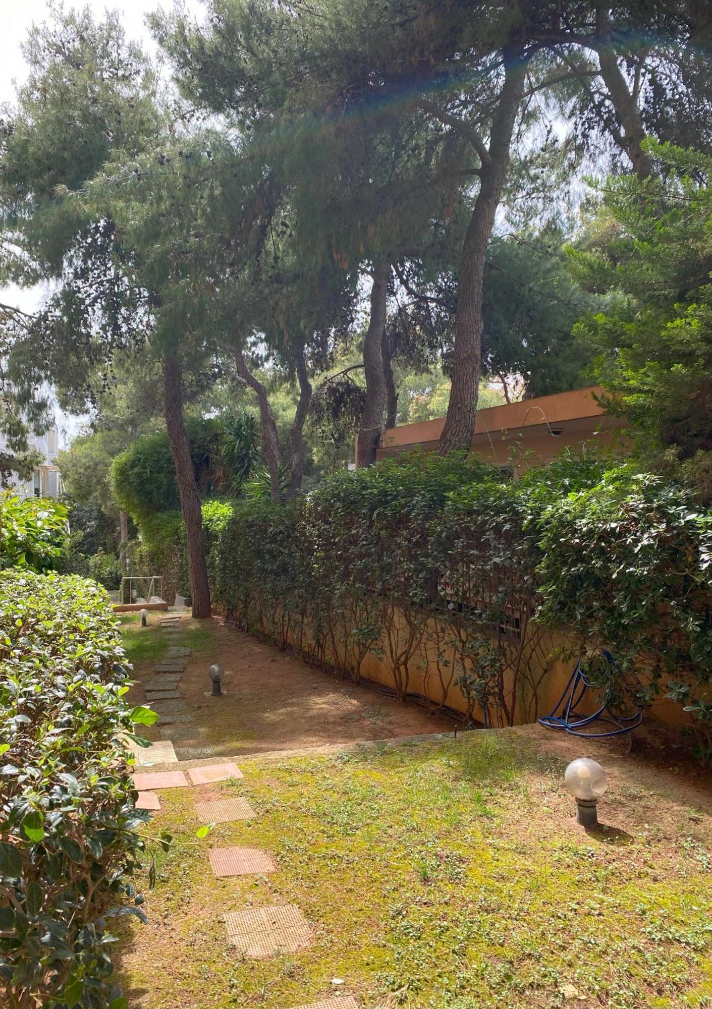 Apartment Garden With Bbq In The Athenian Riviera